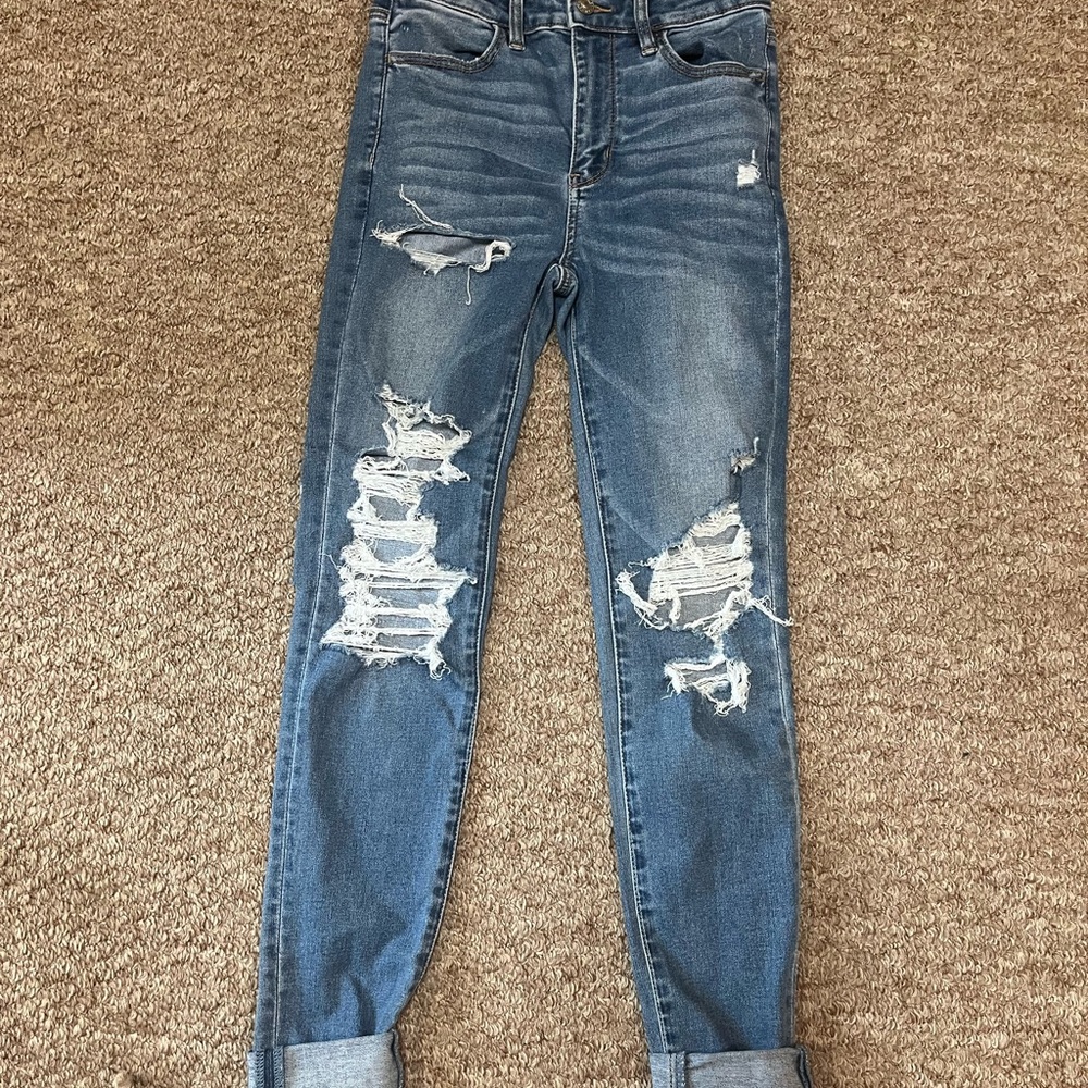 American Eagle size 4 long jeans